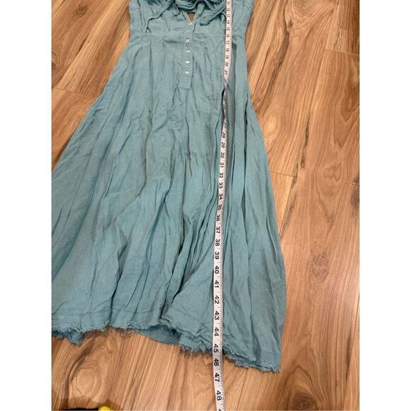 Free people cotton blend midi dress size S - Picture 9 of 9